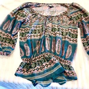 Bohemian peasant top